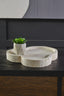 Tibor Travertine Irregular Tray