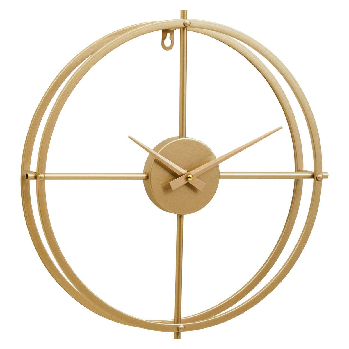 Kent 40cm Dia Small Gold Finish Wall Clock