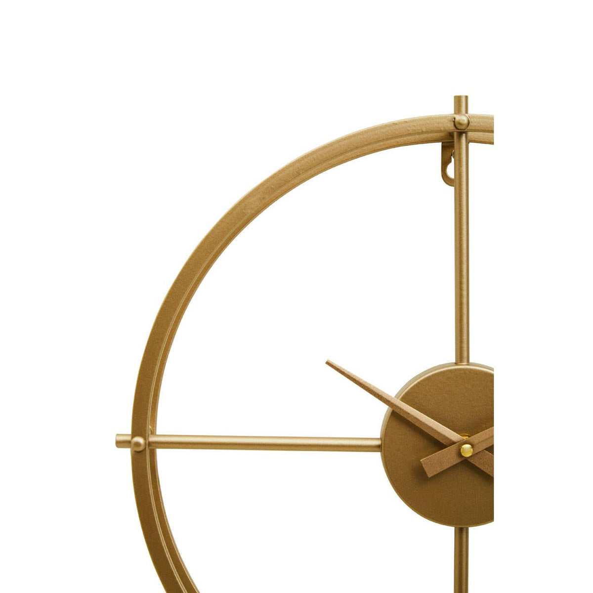 Kent 40cm Dia Small Gold Finish Wall Clock