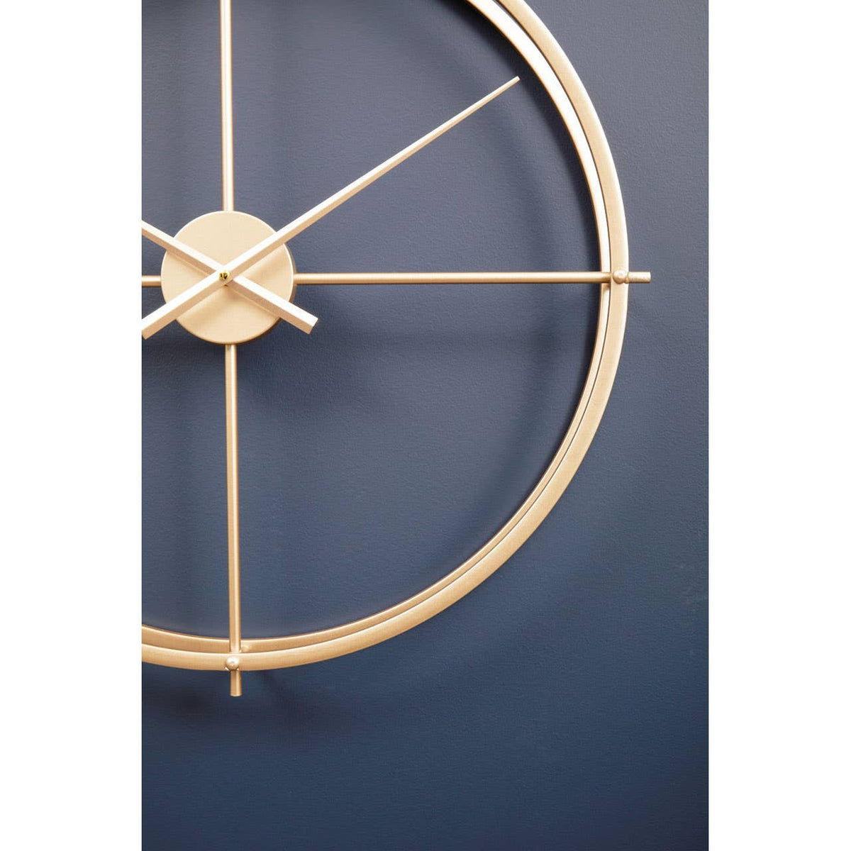 Kent 60cm Dia Large Gold Finish Wall Clock