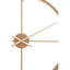 Kent 60cm Dia Large Gold Finish Wall Clock