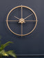 Kent 60cm Dia Large Gold Finish Wall Clock