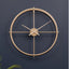 Kent 60cm Dia Large Gold Finish Wall Clock