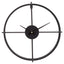 Kent 40cm Dia Small Black Finish Wall Clock