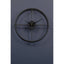 Kent 40cm Dia Small Black Finish Wall Clock