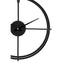Kent 40cm Dia Small Black Finish Wall Clock