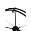 Kent 60cm Dia Large Black Finish Wall Clock