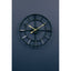 Kent 40cm Dia Small Black Finish Metal Wall Clock