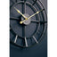 Kent 40cm Dia Small Black Finish Metal Wall Clock