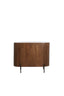 Cabinet 100x40x80 cm DUMOSI wood dark brown