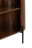 Cabinet 100x40x80 cm DUMOSI wood dark brown