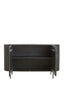 Cabinet 140x40x78 cm DUMOSI wood matt black