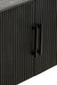 Cabinet 140x40x78 cm DUMOSI wood matt black