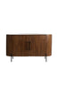 Cabinet 140x40x78 cm DUMOSI wood dark brown