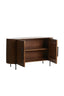 Cabinet 140x40x78 cm DUMOSI wood dark brown