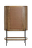 Cabinet 100x40x165 cm DUMOSI wood dark brown