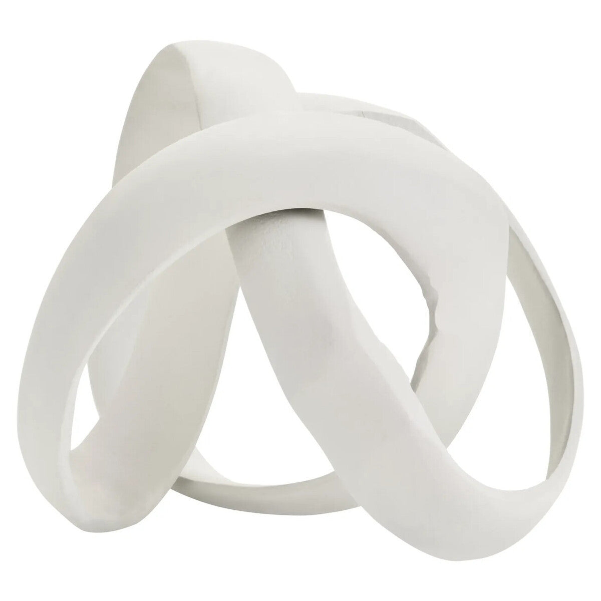 Prato Ivory Finish Knot Sculpture