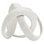 Prato Ivory Finish Knot Sculpture