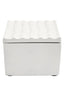 Mira Large Ivory Finish Rippled Box