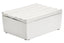 Mira Small Ivory Finish Rippled Box