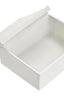Mira Small Ivory Finish Rippled Box