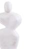 Savio White Marble Abstract Sculpture