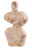 Santino Chocolate Marble Abstract Sculpture