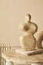Santino Chocolate Marble Abstract Sculpture
