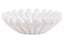 Savio White Fluted Marble Trinket Bowl