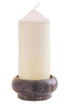 Fazio Forest Green Marble Pillar Candle Holder