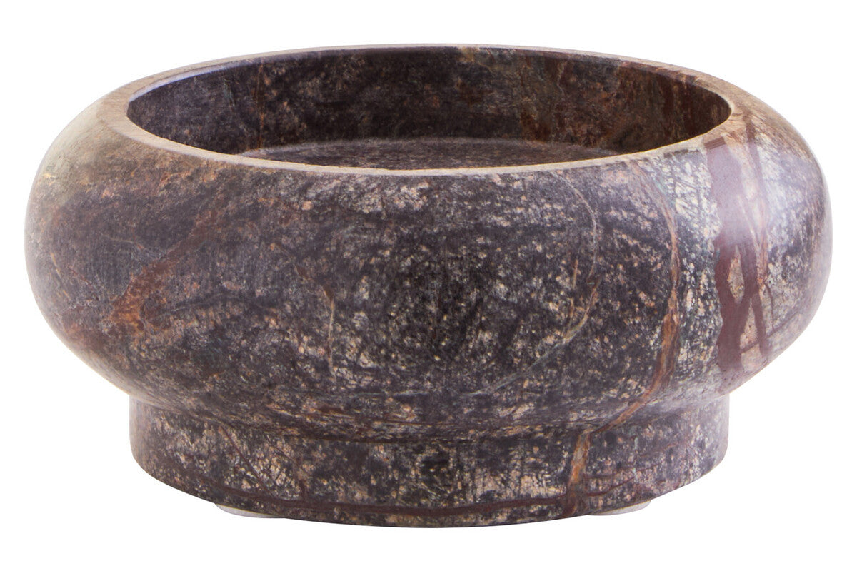 Fazio Forest Green Marble Pillar Candle Holder