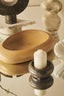 Fazio Forest Green Marble Pillar Candle Holder