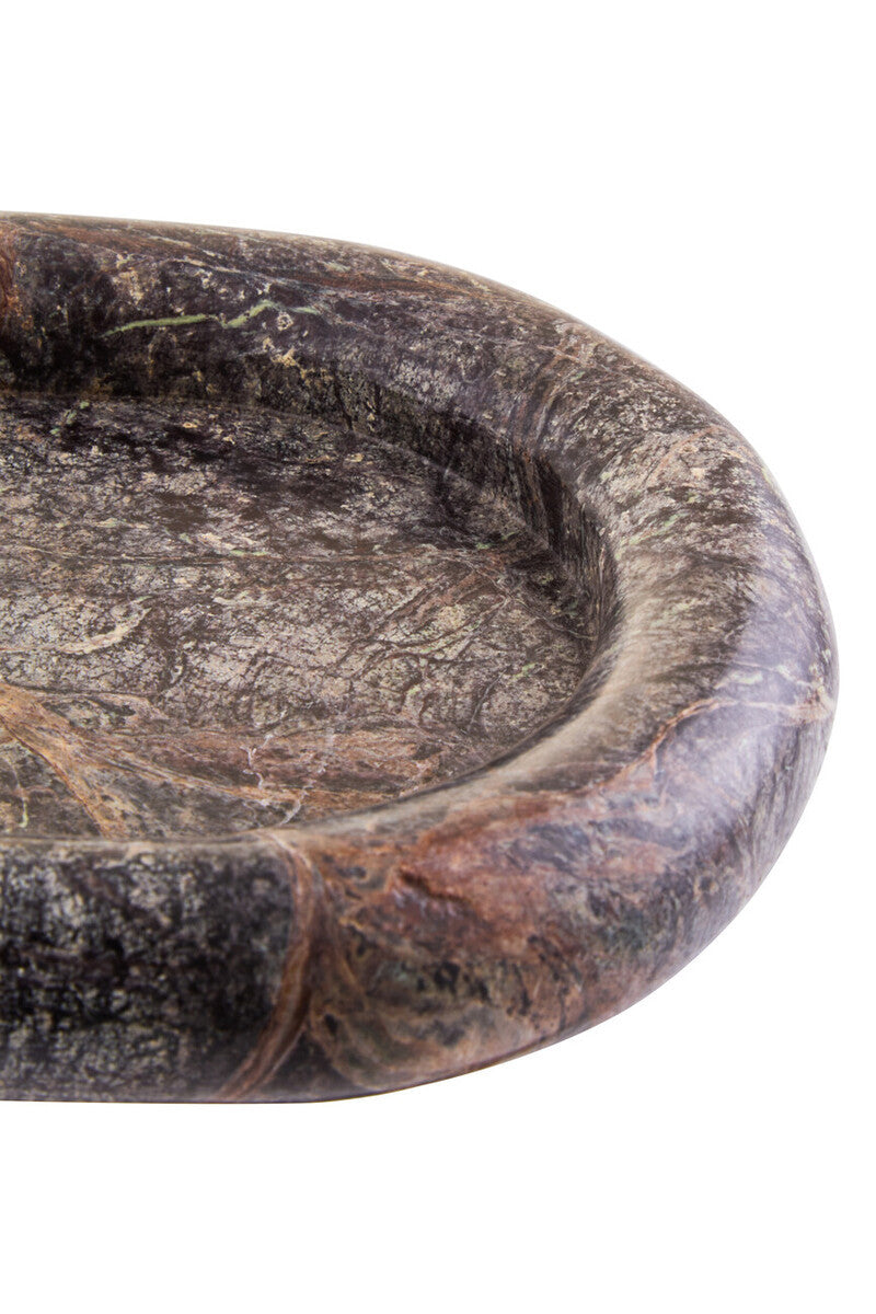 Fazio Forest Green Marble Catchall