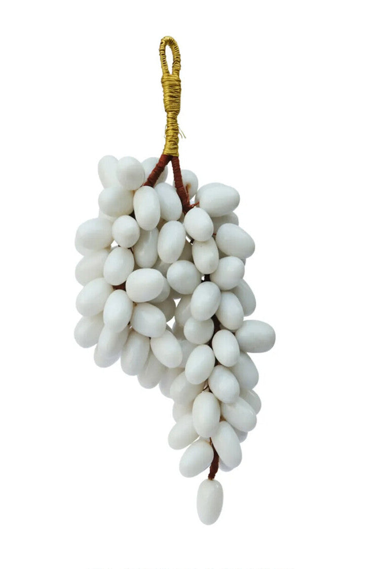 Zoro Small White Marble Decorative 50 Grapes