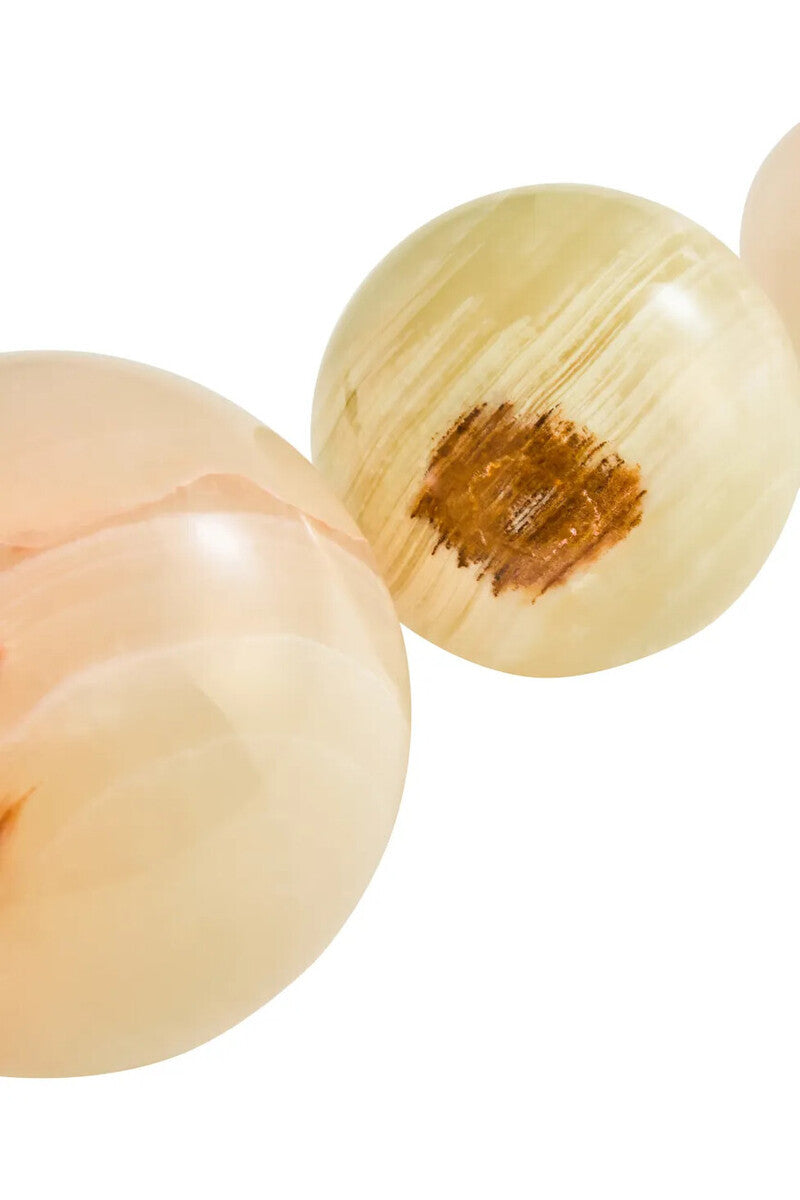 Oleena Onyx Set of 4 Deco Balls