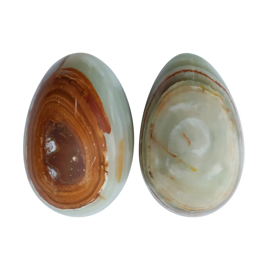 Oleena Onyx Set of 2 Decorative Eggs