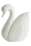 Zoro White Marble Decorative Swan