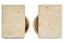 Tibor Travertine Set of Two Spherical Bookends
