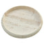 Tibor Travertine Round Tray