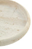 Tibor Travertine Round Tray