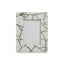 Marmara White and Black Marble 5In X 7In Large Photo Frame