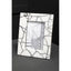 Marmara White and Black Marble 5In X 7In Large Photo Frame