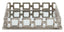 Rhoda Square Nickel Finish Mirror Tray