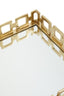 Rhoda Square Gold Mirror Tray