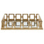 Rhoda Rectangle Gold Mirror Tray