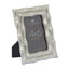Hiba Silver Finish Bamboo Effect 4In X 6In Photo Frame