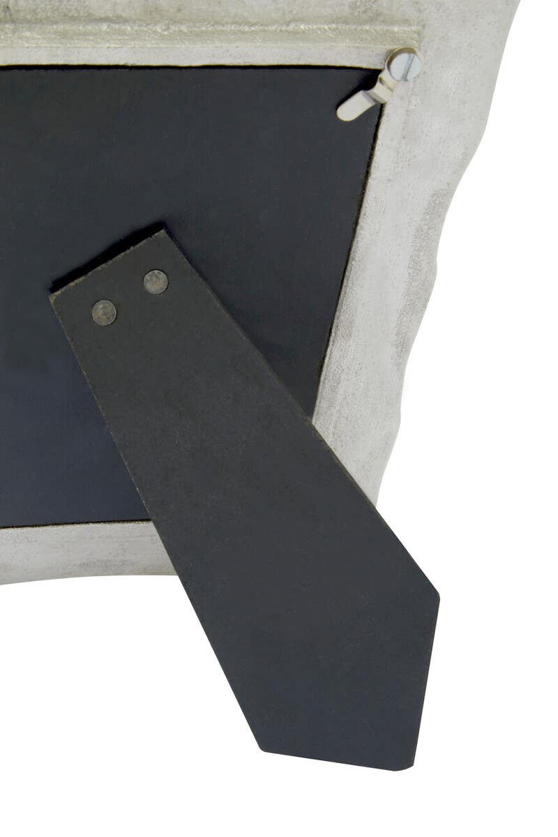 Hiba Silver Finish Bamboo Effect 4In X 6In Photo Frame