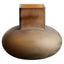 Gabi Small Opaque Brown Glass Vase