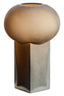 Gabi Large Opaque Brown Glass Vase