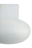 Gabi Small Opaque White Glass Vase